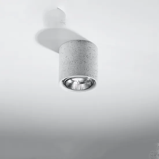 Sollux Cullo szürke mennyezeti lámpa (SOL-SL.0645) GU10 1 izzós IP20