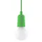 Sollux Diego 1 zöld függesztett lámpa (SOL-SL.0581) E27 1 izzós IP20