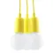 Sollux Diego 3 sárga függesztett lámpa (SOL-SL.0579) E27 3 izzós IP20