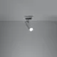 Sollux Direzione 1 fehér mennyezeti lámpa (SOL-SL.0495) GU10 1 izzós IP20