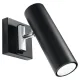 Sollux Direzione fekete falikar (SOL-SL.0498) GU10 1 izzós IP20