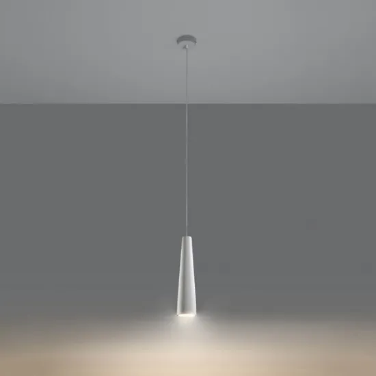 Sollux Electra fehér függesztett lámpa (SOL-SL.0845) GU10 1 izzós IP20