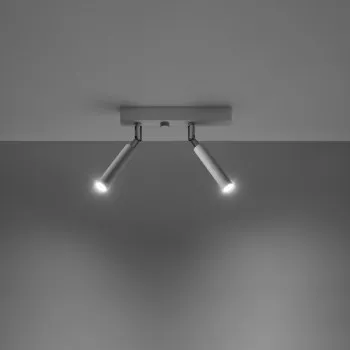 Sollux Eyetech 2 fehér mennyezeti lámpa (SOL-SL.0903) G9 2 izzós IP20