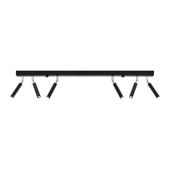 Sollux Eyetech 6 fekete mennyezeti lámpa (SOL-SL.0901) G9 6 izzós IP20