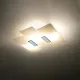 Sollux Fabiano króm-fehér mennyezeti lámpa (SOL-SL.0198) E27 3 izzós IP20