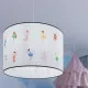 Sollux Fairy 30 fehér-színes gyerek függesztett lámpa (SOL-SL.1416) E27 1 izzós IP20
