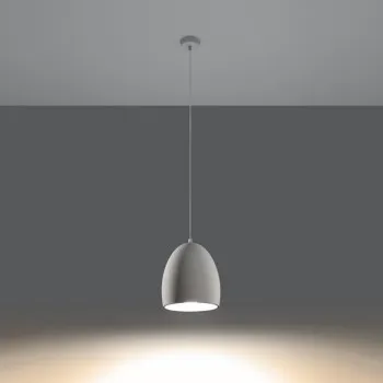 Sollux Flawiusz fehér függesztett lámpa (SOL-SL.0848) E27 1 izzós IP20