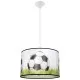 Sollux Football C 40 fehér-fekete gyerek függesztett lámpa (SOL-SL.1429) E27 1 izzós IP20