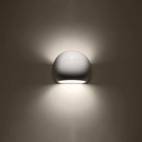 Sollux Globe fehér fali lámpa (SOL-SL.1026) E27 1 izzós IP20