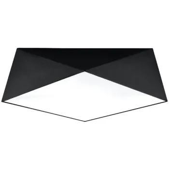 Sollux Hexa 45 fekete mennyezeti lámpa (SOL-SL.0693) E27 3 izzós IP20