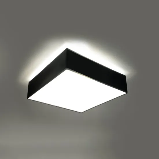 Sollux Horus 35 fekete mennyezeti lámpa (SOL-SL.0136) E27 2 izzós IP20
