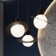 Sollux Hyperion 3P fekete-fehér függesztett lámpa (SOL-SL.1359) G9 3 izzós IP20