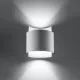 Sollux Impact fehér fali lámpa (SOL-SL.0857) G9 1 izzós IP20