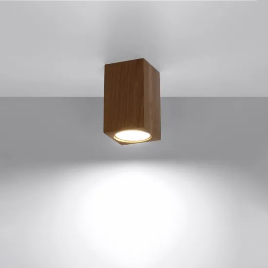 Sollux Keke 10 tölgy színű mennyezeti lámpa (SOL-SL.1040) GU10 1 izzós IP20
