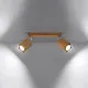 Sollux Keke 2 tölgy színű mennyezeti lámpa (SOL-SL.1036) GU10 2 izzós IP20