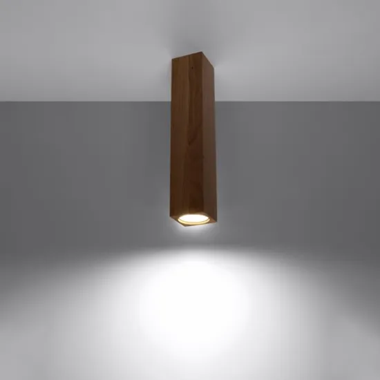 Sollux Keke 30 tölgy színű mennyezeti lámpa (SOL-SL.1041) GU10 1 izzós IP20