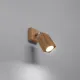 Sollux Keke tölgy színű falikar (SOL-SL.1035) GU10 1 izzós IP20