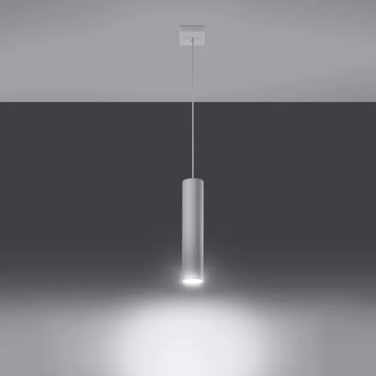 Sollux Lagos 1 fehér függesztett lámpa (SOL-SL.0323) GU10 1 izzós IP20