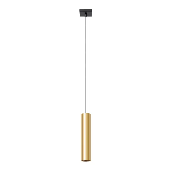 Sollux Lagos 1 fényes arany függesztett lámpa (SOL-SL.1200) GU10 1 izzós IP20