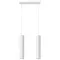 Sollux Lagos 2 fehér függesztett lámpa (SOL-SL.0324) GU10 2 izzós IP20