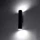 Sollux Lagos 2 fekete falikar (SOL-SL.0330) GU10 2 izzós IP20