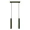 Sollux Lagos 2 olívazöld függesztett lámpa (SOL-SL.1485) GU10 2 izzós IP20