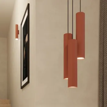 Sollux Lagos 2 vörös falikar (SOL-SL.1493) GU10 2 izzós IP20