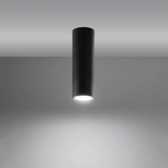 Sollux Lagos 20 fekete mennyezeti lámpa (SOL-SL.1001) GU10 1 izzós IP20