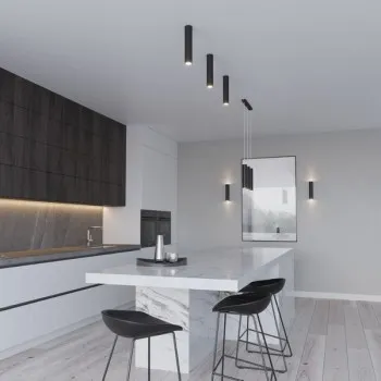 Sollux Lagos 30 fekete mennyezeti lámpa (SOL-SL.0436) GU10 1 izzós IP20