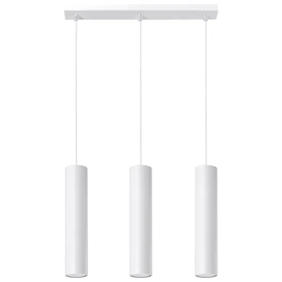 Sollux Lagos 3L fehér függesztett lámpa (SOL-SL.0325) GU10 3 izzós IP20