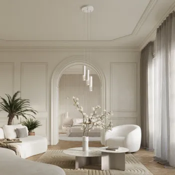 Sollux Lami 3P fehér függesztett lámpa (SOL-SL.1689) GU10 3 izzós IP20