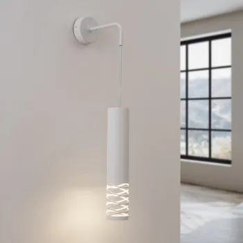 Sollux Lami fehér falikar (SOL-SL.1690) GU10 1 izzós IP20