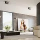 Sollux Lappo wenge-opál fali lámpa (SOL-SL.1096) E14 1 izzós IP20