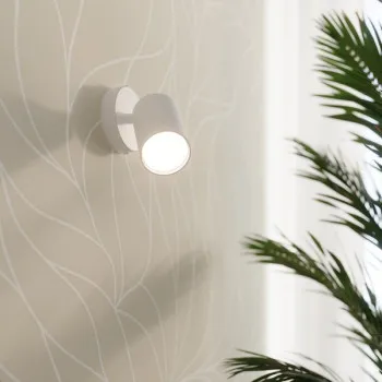 Sollux Lemmi 1 fehér falikar (SOL-SL.1123) GU10 1 izzós IP20