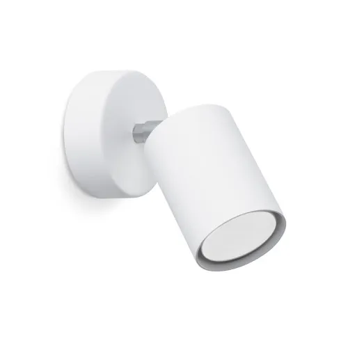 Sollux Lemmi 1 fehér falikar (SOL-SL.1123) GU10 1 izzós IP20