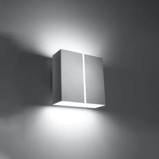 Sollux Linea fehér fali lámpa (SOL-SL.0375) G9 2 izzós IP20