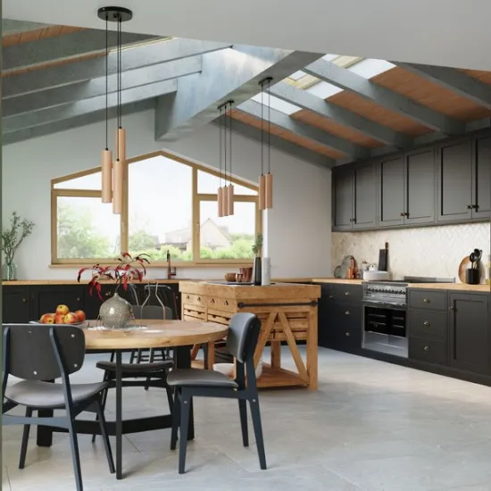 Sollux Lino 3 fekete-natúr függesztett lámpa (SOL-SL.0638) GU10 3 izzós IP20