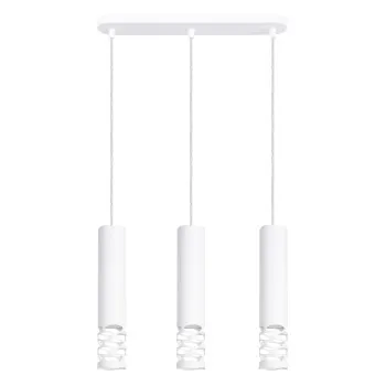 Sollux Liro 3L fehér függesztett lámpa (SOL-SL.1693) GU10 3 izzós IP20