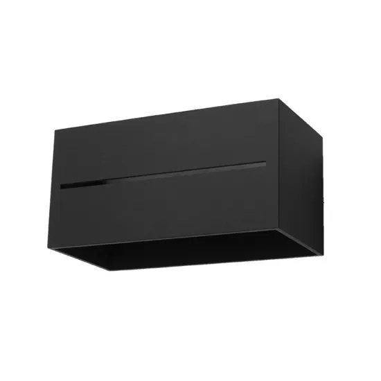 Sollux Lobo Maxi fekete fali lámpa (SOL-SL.0530) G9 2 izzós IP20