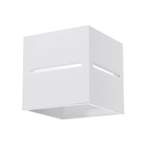 Sollux Lobo fehér fali lámpa (SOL-SL.0206) G9 1 izzós IP20