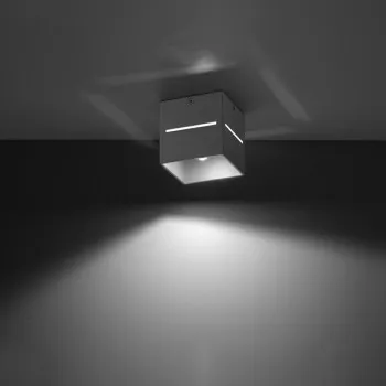 Sollux Lobo szürke mennyezeti lámpa (SOL-SL.0208) G9 1 izzós IP20