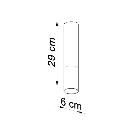 Sollux Loopez fekete-króm mennyezeti lámpa (SOL-SL.0939) GU10 1 izzós IP20