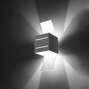 Sollux Loreto fehér fali lámpa (SOL-SL.0203) G9 1 izzós IP20