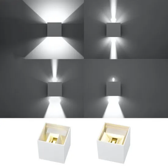 Sollux Luca fehér LED kültéri fali lámpa (SOL-SL.0544) LED 1 izzós IP54