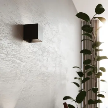 Sollux Luca fekete LED kültéri fali lámpa (SOL-SL.0545) LED 1 izzós IP54