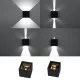 Sollux Luca fekete LED kültéri fali lámpa (SOL-SL.0545) LED 1 izzós IP54