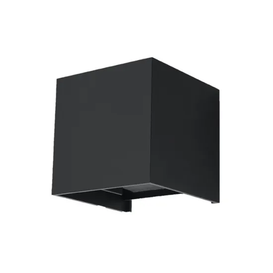 Sollux Luca fekete LED kültéri fali lámpa (SOL-SL.0545) LED 1 izzós IP54