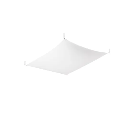Sollux Luna 1 fehér LED mennyezeti lámpa (SOL-SL.0737) G13 2 izzós IP20