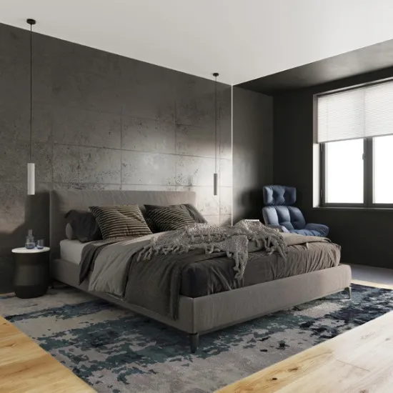 Sollux Luvo 1 szürke-fekete függesztett lámpa (SOL-SL.0653) GU10 1 izzós IP20