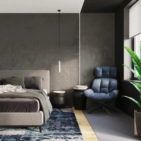 Sollux Luvo 3 szürke-fekete függesztett lámpa (SOL-SL.0655) GU10 3 izzós IP20